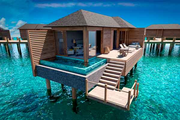 The Princess Over Water Villas with infinity Pool at Princess Senses The Mangrove: